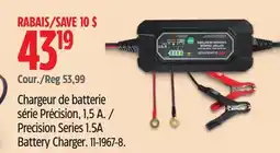 Canadian Tire Precision Series 1.5A Battery Charger offer