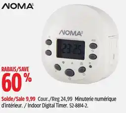 Canadian Tire NOMA Indoor Digital Timer offer