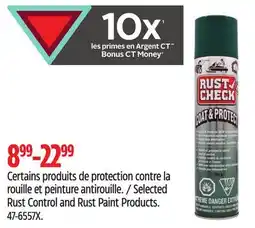 Canadian Tire Dupli-Color Selected Rust Control and Rust Paint Products offer
