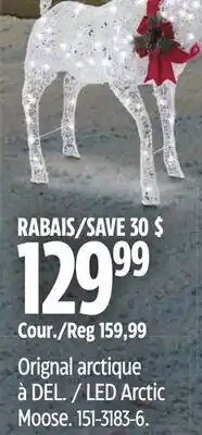 Canadian Tire CANVAS LED Arctic Moose offer