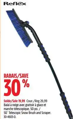 Canadian Tire 50˝ Telescopic Snow Brush and Scraper offer
