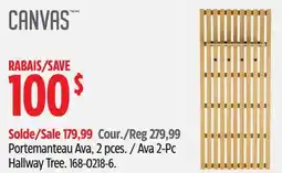 Canadian Tire Canvas Ava 2-Pc Hallway Tree offer