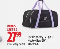 Canadian Tire Sherwood Hockey Bag offer