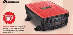 Canadian Tire Motomaster 3000W Power Inverter offer
