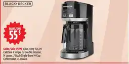 Canadian Tire BLACK & DECKER Dual/Single-Brew 14-Cup Coffeemaker offer