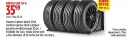 Canadian Tire Motomaster Foldable Tire Rack offer