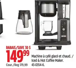 Canadian Tire Ninja Iced & Hot Coffee Maker offer