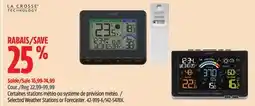 Canadian Tire La Crosse Selected Weather Stations or Forecaster offer