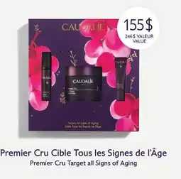 Jean Coutu CAUDALIÉ Premier Cru Target all Signs of Aging offer