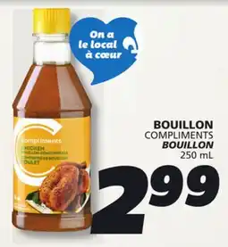 IGA COMPLIMENTS BOUILLON offer