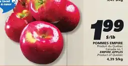 IGA EMPIRE APPLES offer