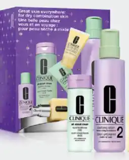 Jean Coutu CLINIQUE Great skin everywhere: for dry combination skin offer