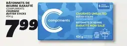 IGA BÂTONNETS DE BEURRE BARATTÉ COMPLIMENTS offer