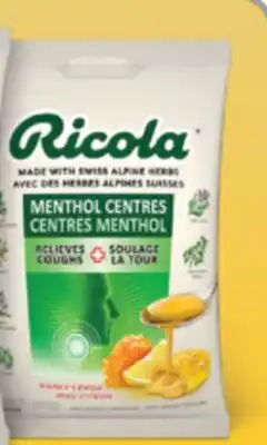 Familiprix RICOLA, Pastilles, 34 or 45 units offer