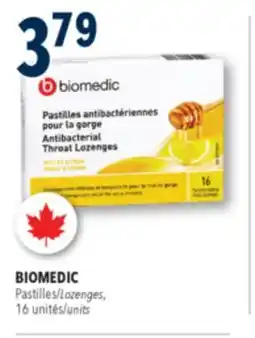 Familiprix BIOMEDIC, Lozenges, 16 units offer