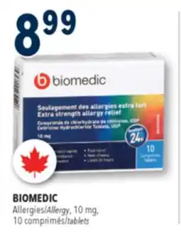 Familiprix BIOMEDIC, Allergy, 10 mg,tablets offer