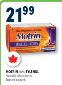 Familiprix MOTRIN, Selected products offer