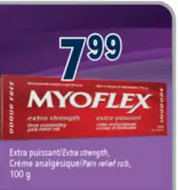 Familiprix MYOFLEX, Extra strength, Pain relief rub, 100 g offer