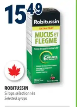 Familiprix ROBITUSSIN, Selected syrups offer