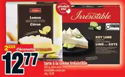 Super C tarte à la crème Irrésistible | Irrésistible cream pie offer