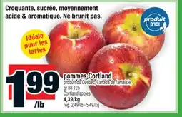 Super C POMMES CORTLAND | CORTLAND APPLES offer