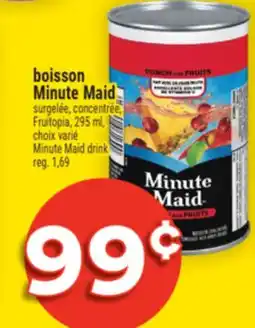 Super C BOISSON MINUTE MAID | MINUTE MAID DRINK offer