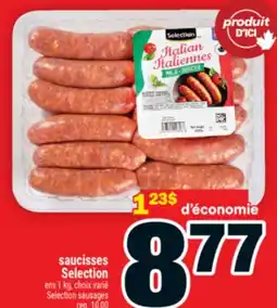 Super C saucisses Selection | Selection sausages offer