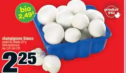 Super C CHAMPIGNONS BLANCS | WHITE MUSHROOMS offer