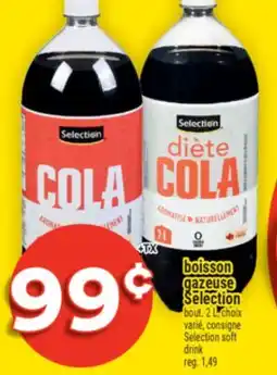 Super C BOISSON GAZEUSE SELECTION | SELECTION SOFT DRINK offer