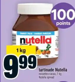 Super C TARTINADE NUTELLA | NUTELLA SPREAD offer