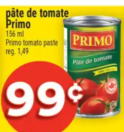 Super C PÂTE DE TOMATE PRIMO | PRIMO TOMATO PASTE offer