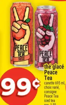 Super C THÉ GLACÉ PEACE TEA | PEACE TEA ICED TEA offer