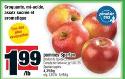 Super C pommes Spartan | Spartan apples offer