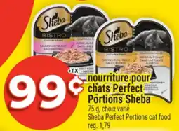 Super C NOURRITURE POUR CHATS PERFECT PORTIONS SHEBA | SHEBA PERFECT PORTIONS CAT FOOD offer