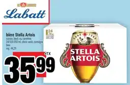 Super C BIÈRE STELLA ARTOIS | CONSIGNE BEER offer