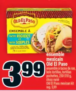 Super C ENSEMBLE MEXICAIN OLD EL PASO | OLD EL PASO MEXICAN KIT offer