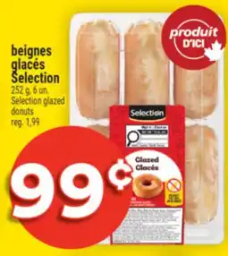 Super C BEIGNES GLACÉS SELECTION | SELECTION GLAZED DONUTS offer