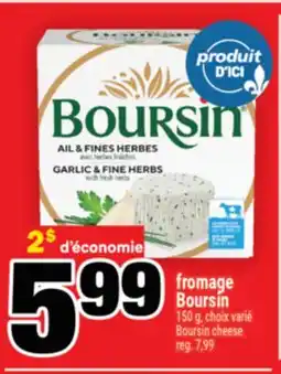 Super C FROMAGE BOURSIN | BOURSIN CHEESE offer