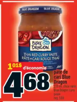 Super C PÂTE DE CARI BLUE DRAGON | BLUE DRAGON CURRY PASTE offer