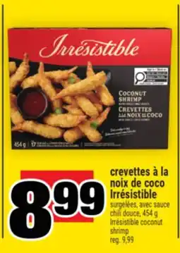 Super C CREVETTES À LA NOIX DE COCO IRRÉSISTIBLE | IRRÉSISTIBLE COCONUT SHRIMP offer