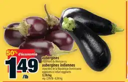 Super C AUBERGINES | EGGPLANTS OR INDIAN EGGPLANTS offer