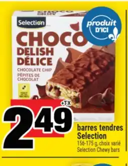 Super C BARRES TENDRES SELECTION | SELECTION CHEWY BARS offer