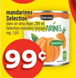 Super C MANDARINES SELECTION | SELECTION MANDARIN ORANGES offer