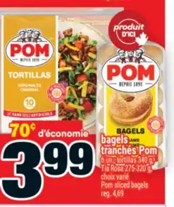 Super C BAGELS TRANCHÉS POM | POM SLICED BAGELS offer