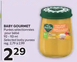 Brunet BABY GOURMET Purées sélectionnées pour bébé offer