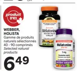 Brunet WEBBER, HOLISTA Gamme de produits naturels sélectionnés offer