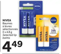 Brunet NIVEA Baumes à lèvres sélectionnés offer