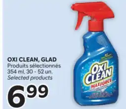 Brunet OXI CLEAN, GLAD Produits sélectionnés offer