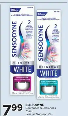 Brunet SENSODYNE Dentifrices sélectionnés offer