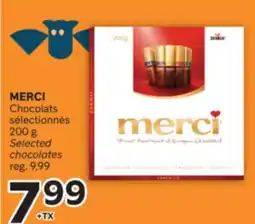 Brunet MERCI Chocolats sélectionnés offer